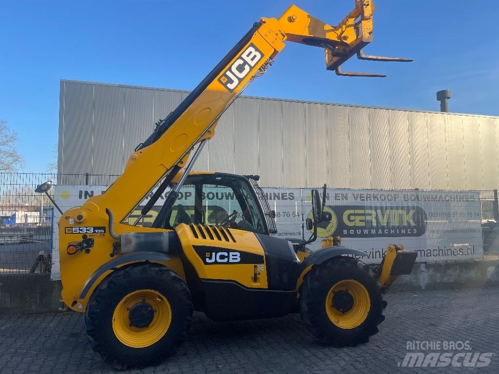 JCB 533-105 Телескопічні навантажувачі