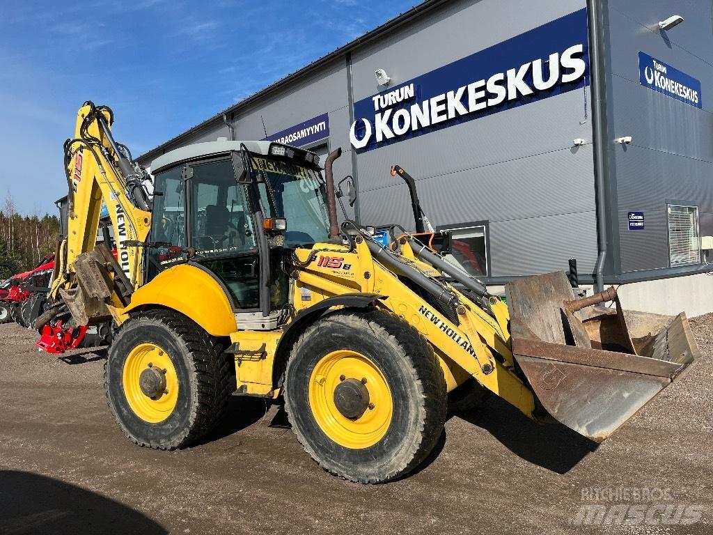 New Holland B 115 B Екскаватори-навантажувачі
