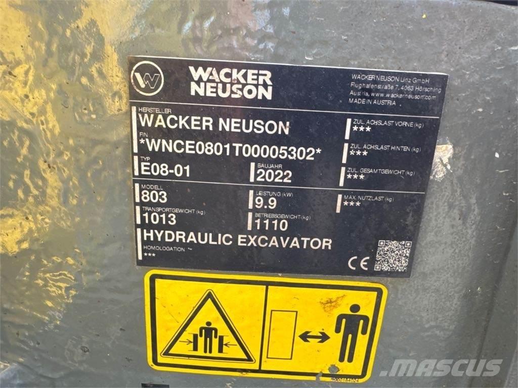 Wacker Neuson 803 Гусеничні екскаватори