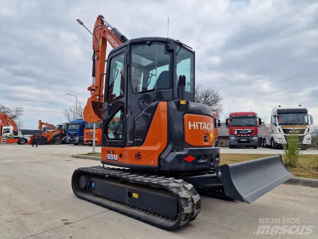 Hitachi ZX55U-6 Міні-екскаватори < 7т