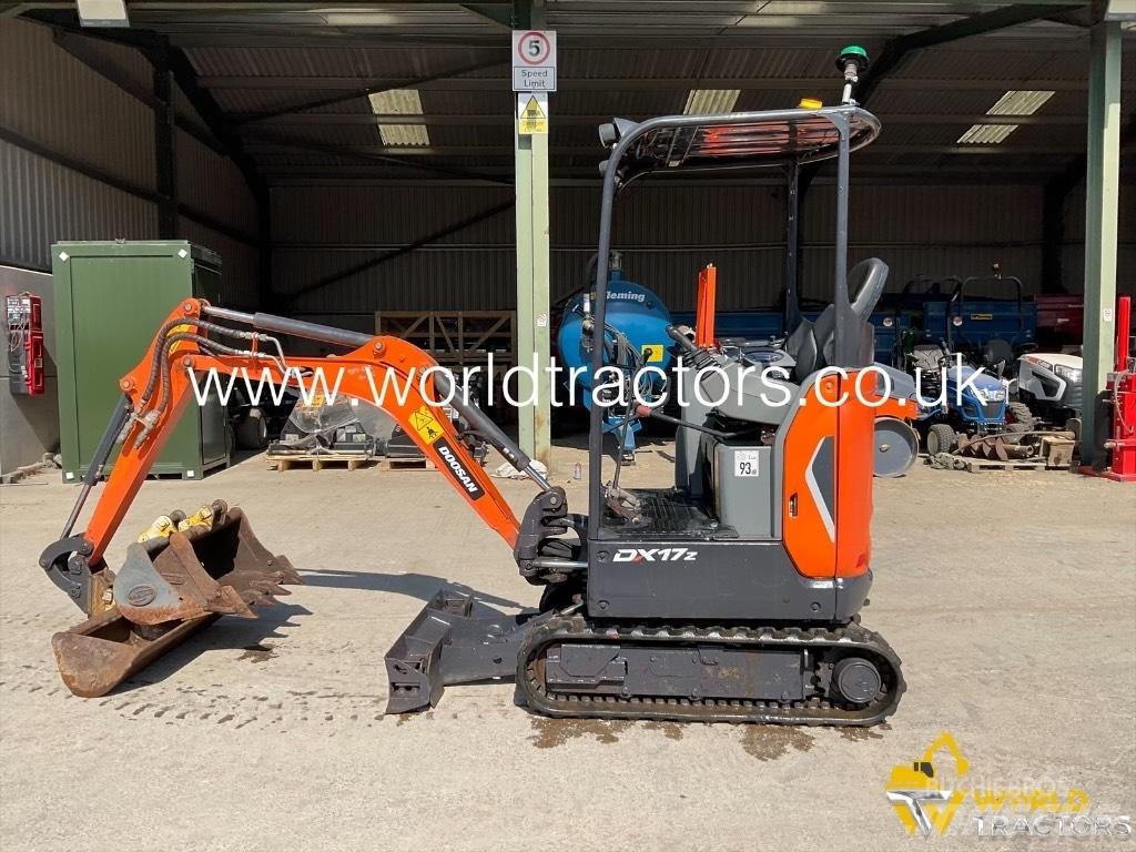 Doosan DX 17 Міні-екскаватори < 7т