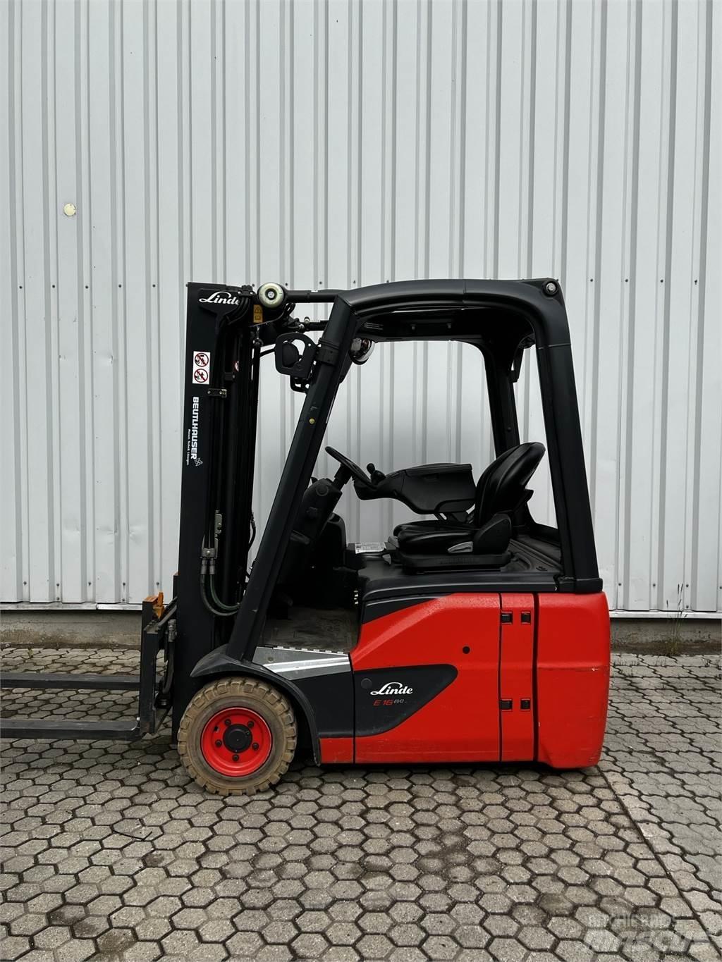 Linde E16C Електронавантажувачі