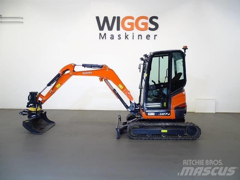 Kubota U 27-4 Міні-екскаватори < 7т