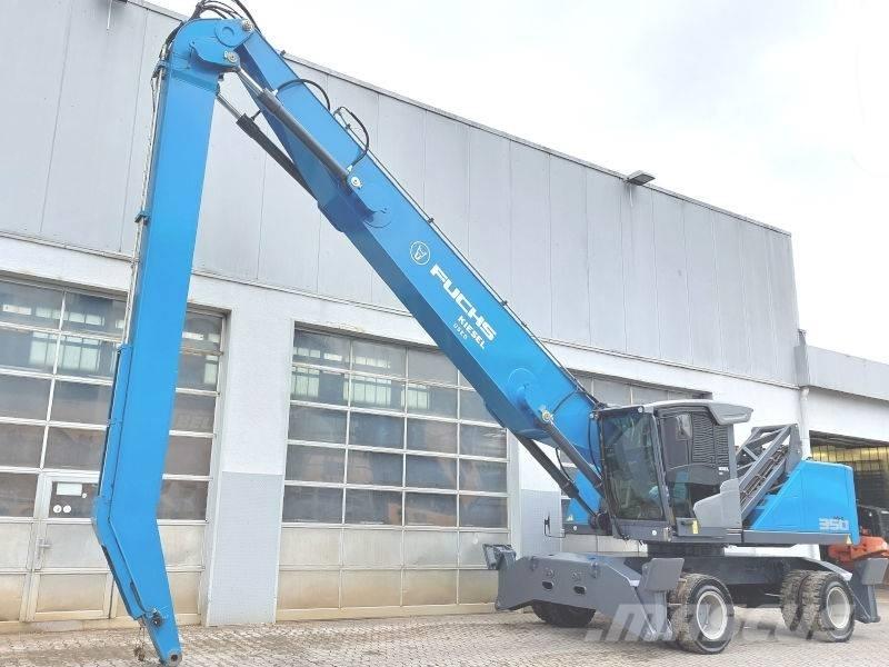 Fuchs MHL 350 F Перевантажувачі металобрухту/промислові навантажувачі