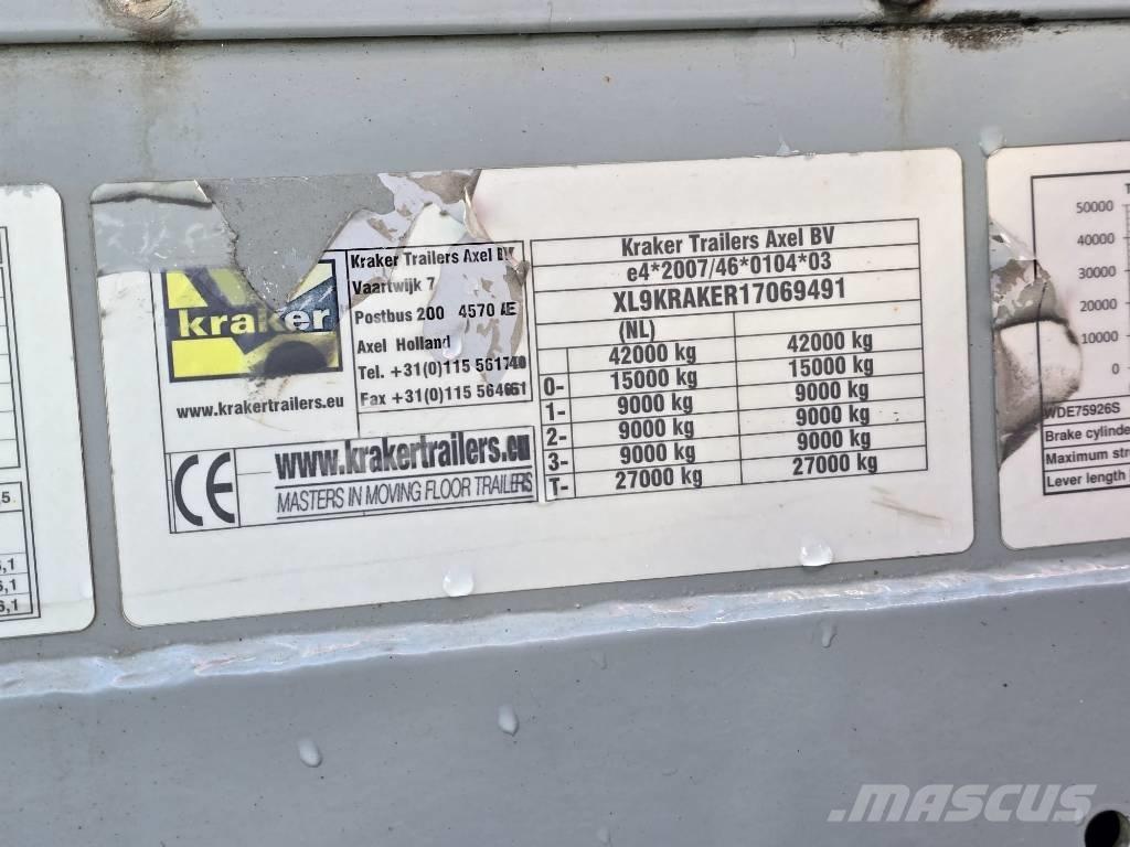 Kraker CF-200 Напівпричепи з рухомою підлогою