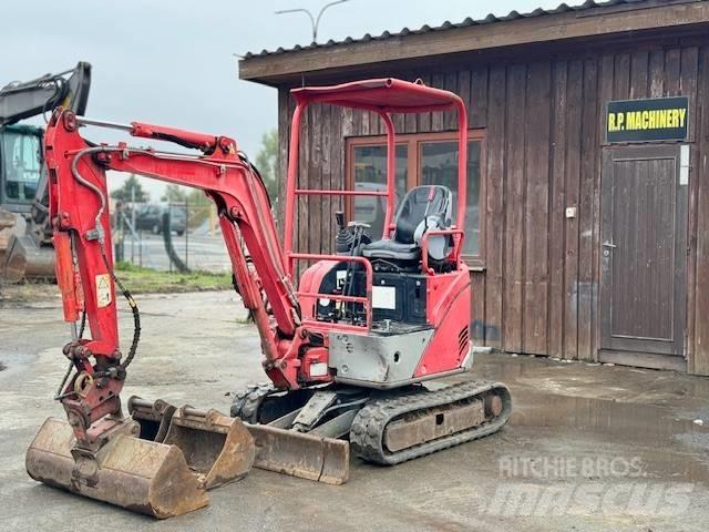 Hitachi ZX 17 U-2 Міні-екскаватори < 7т