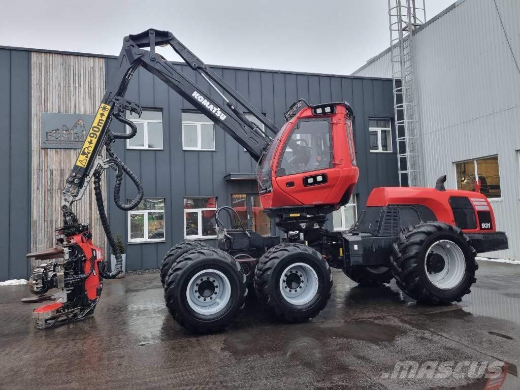 Komatsu 931 Харвестери