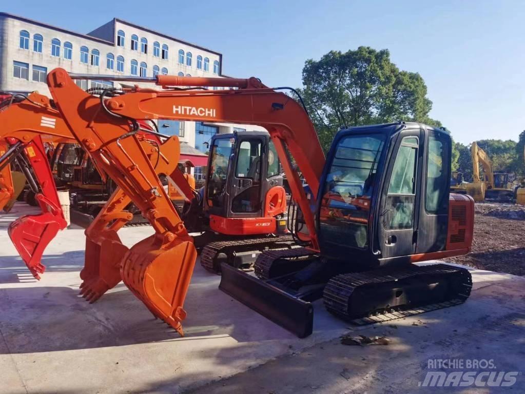 Hitachi ZX 65 Міні-екскаватори < 7т