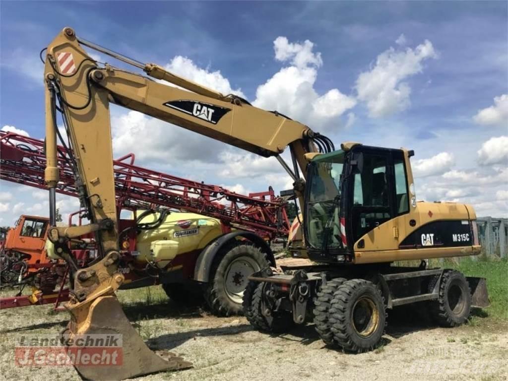 CAT m 315c Колісні екскаватори