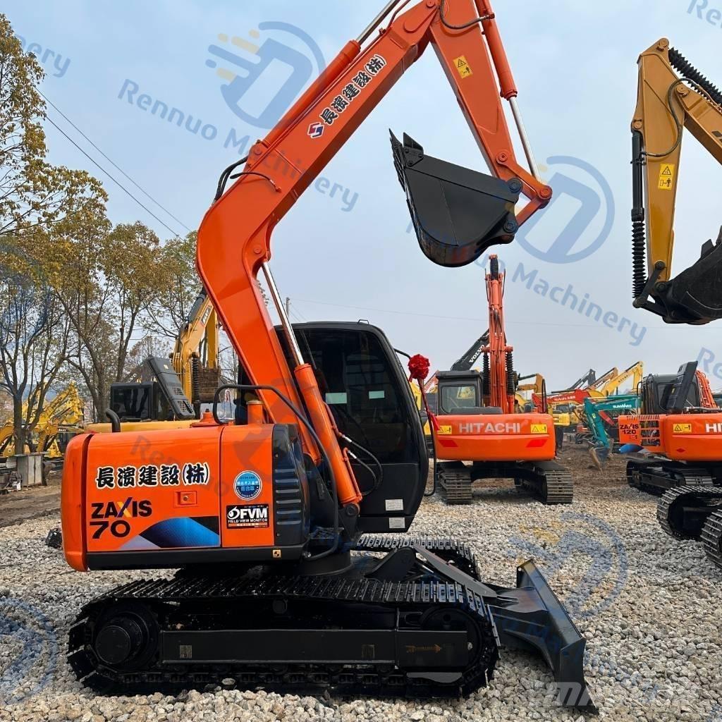 Hitachi ZX70 Міні-екскаватори < 7т