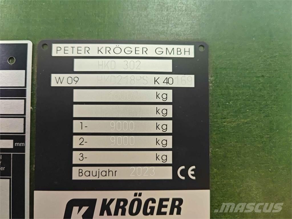 Kröger HKD 302 Самоскиди