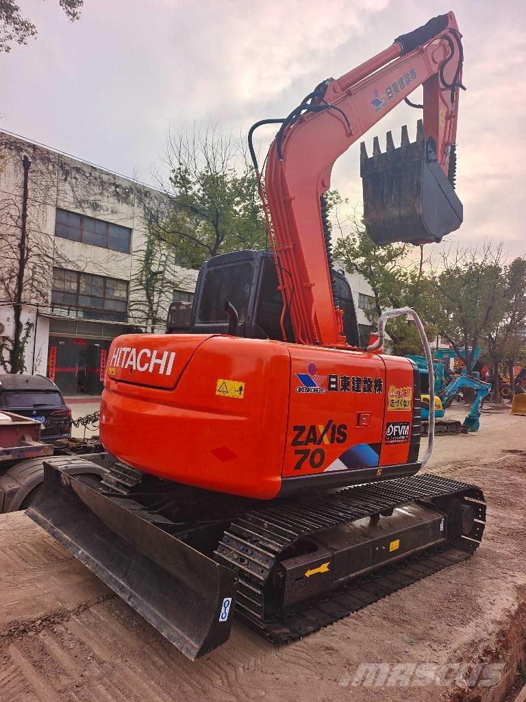 Hitachi Zaxis 70 Міні-екскаватори < 7т