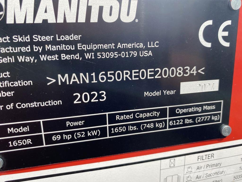 Manitou 1650R Міні-навантажувачі