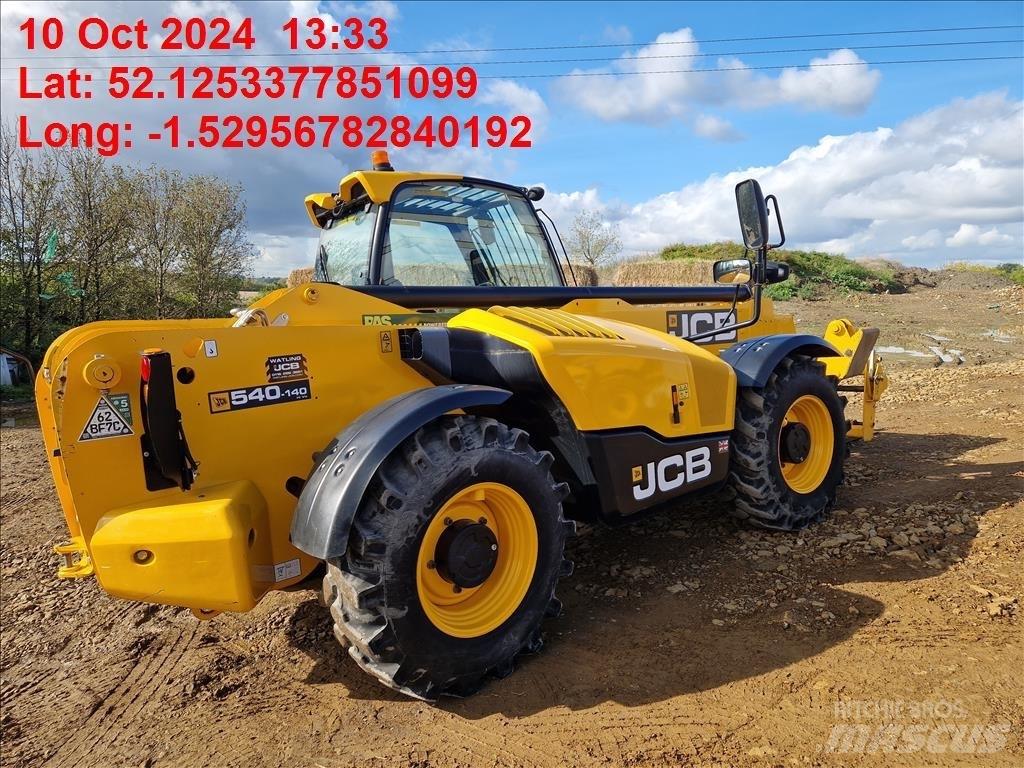 JCB 540-140 Телескопічні навантажувачі