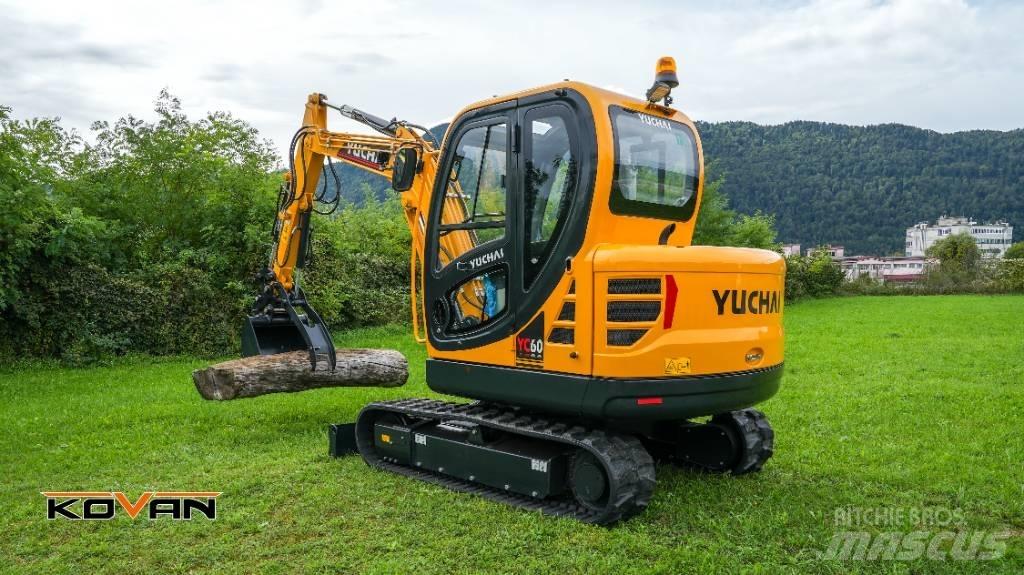 Yuchai YC60 PREMIUM Міні-екскаватори < 7т