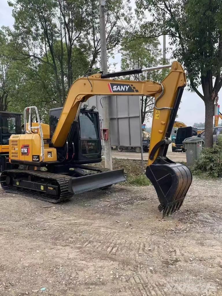 Sany SY75C Середні екскаватори 7т. - 12т.