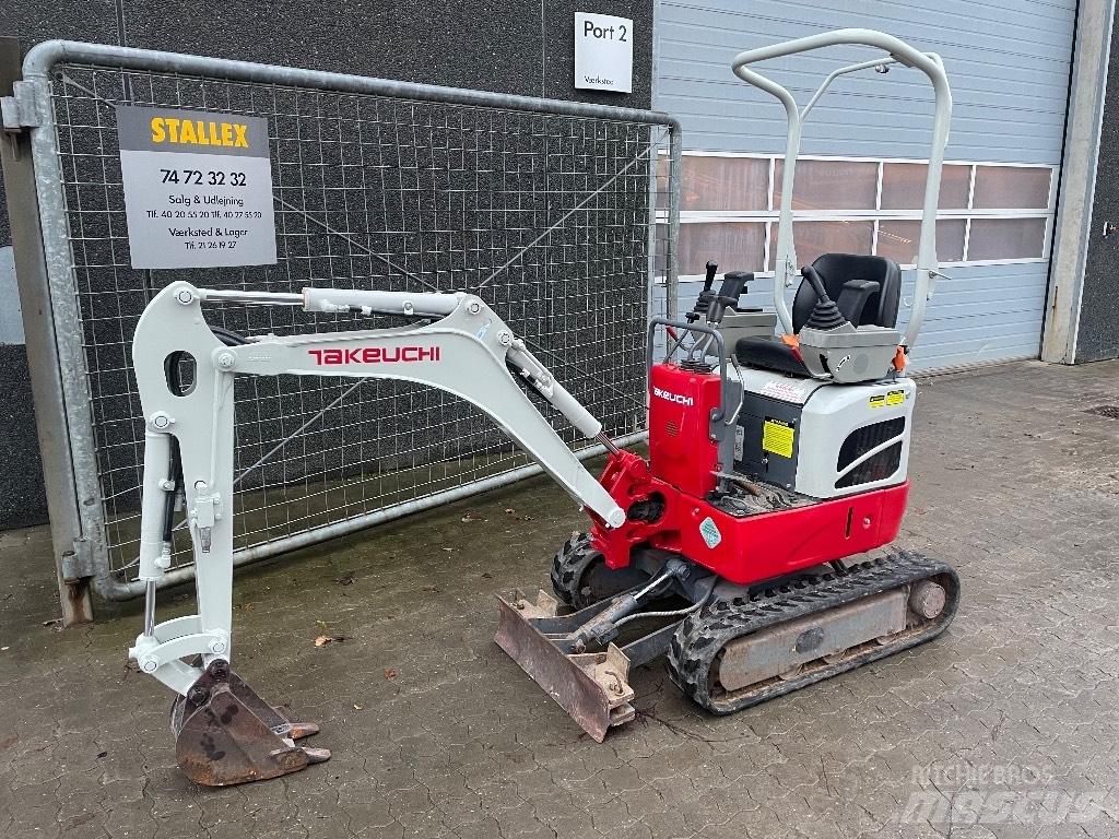 Takeuchi TB210R Міні-екскаватори < 7т