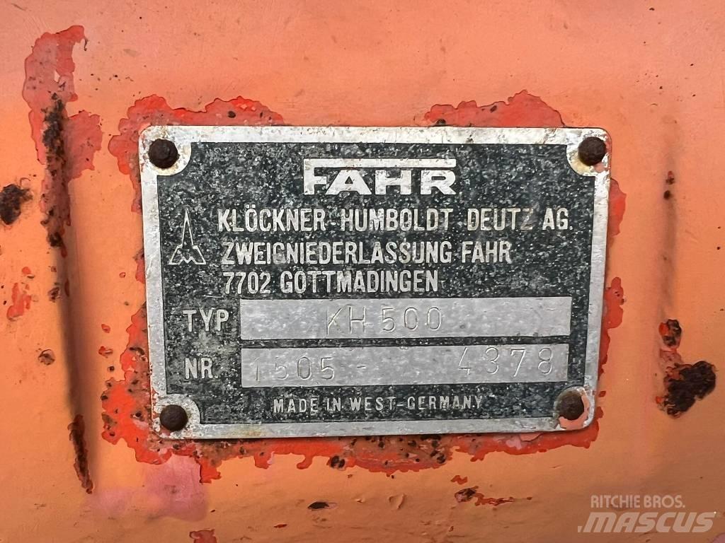Deutz-Fahr KH 500 DN Граблі і сінозворушувачі