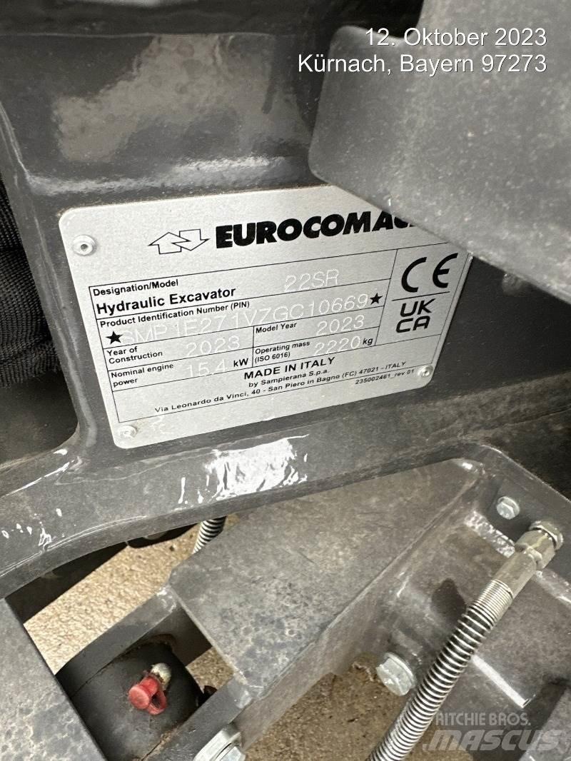Eurocomach 22SR Міні-екскаватори < 7т