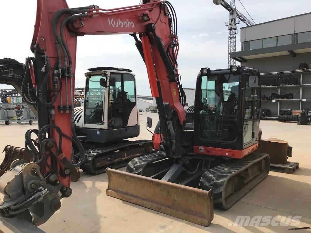 Kubota KX 080-4 Середні екскаватори 7т. - 12т.