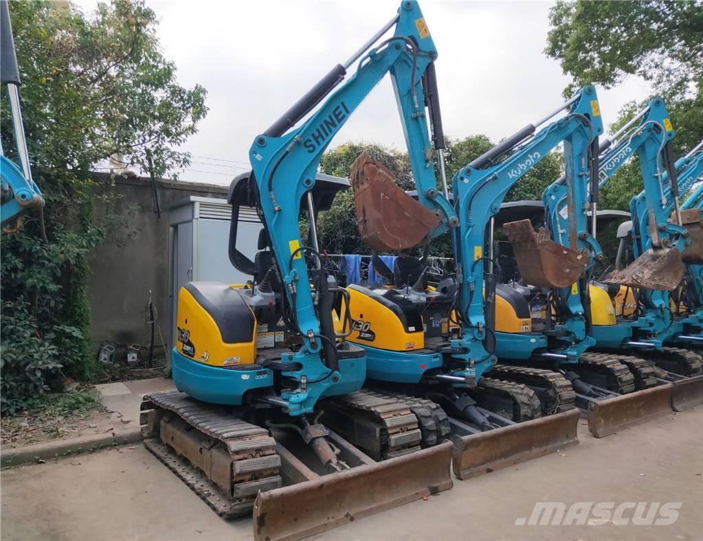Kubota U30-5 Міні-екскаватори < 7т