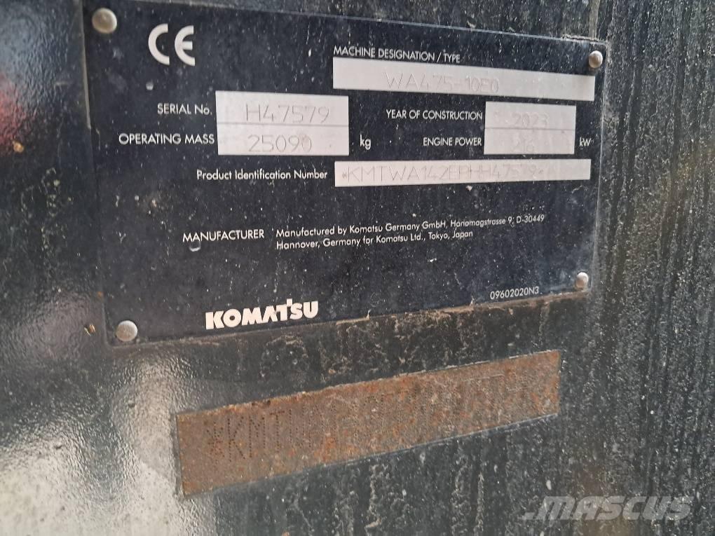 Komatsu WA475-10E0 Фронтальні навантажувачі