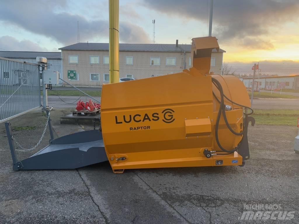 Lucas Raptor Роздрібнювачі, різаки і розпаковувачі тюків