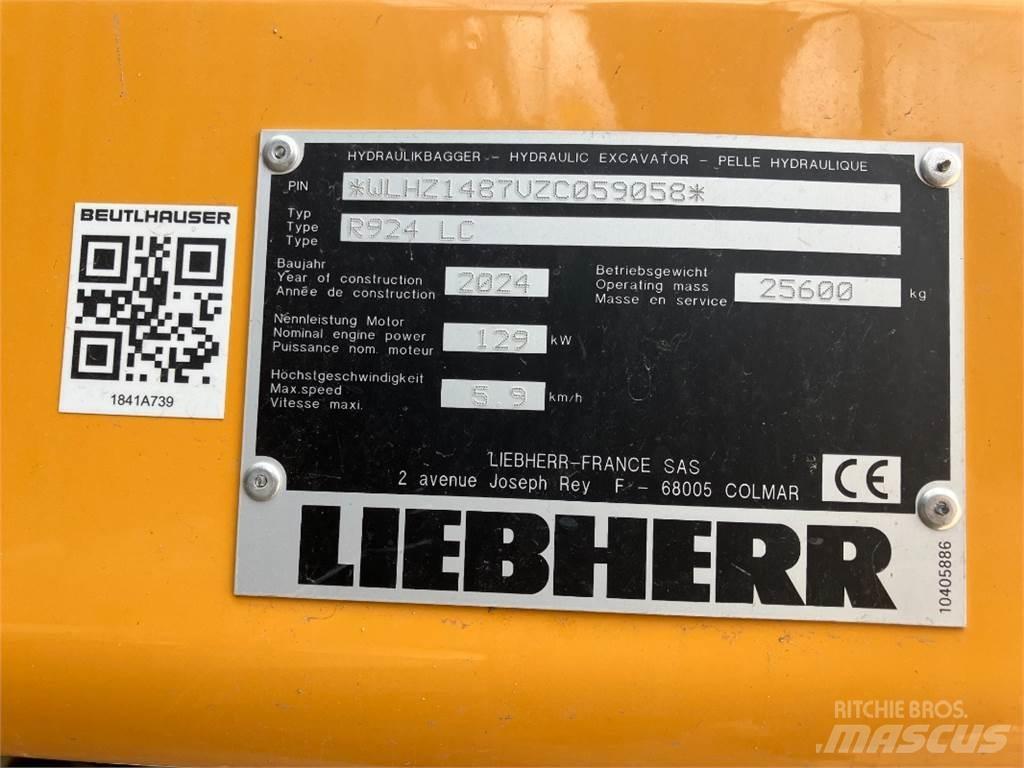 Liebherr R924 Гусеничні екскаватори