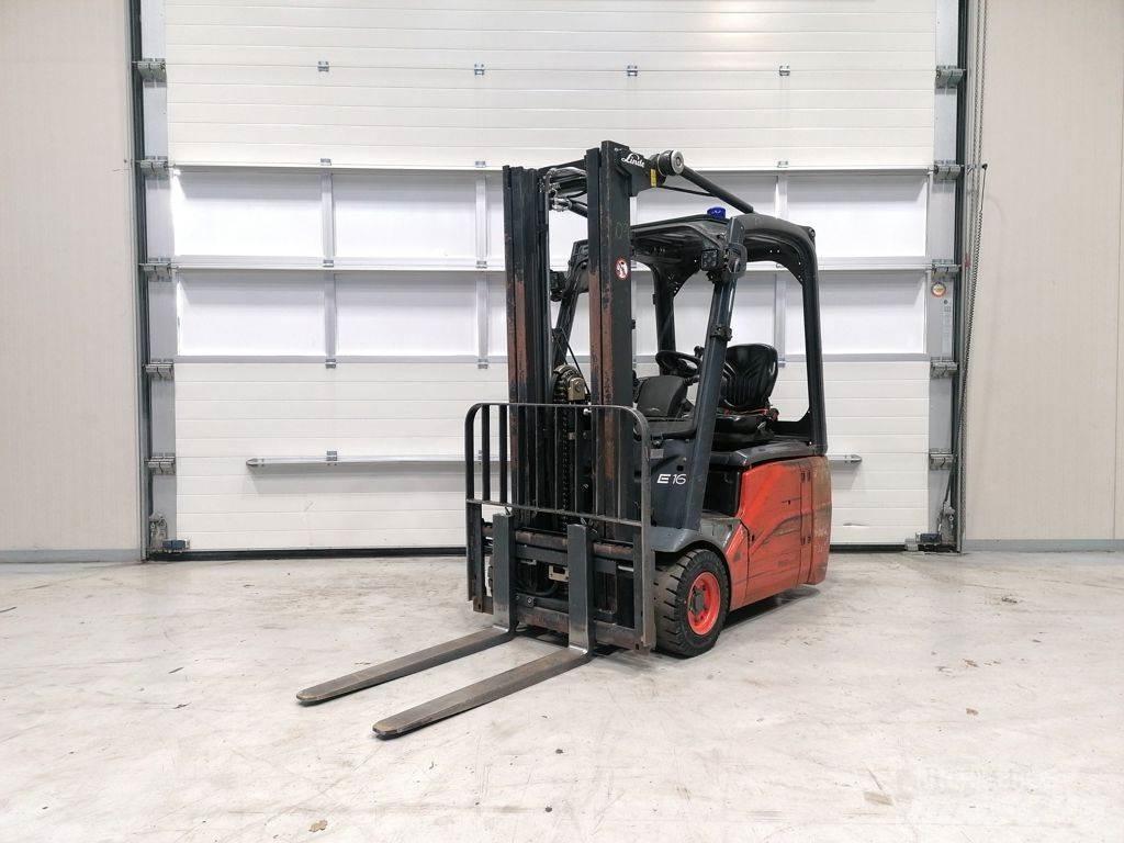 Linde E16C-01 Електронавантажувачі