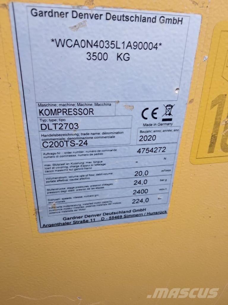 Compair C200 TS - 24 Компресори