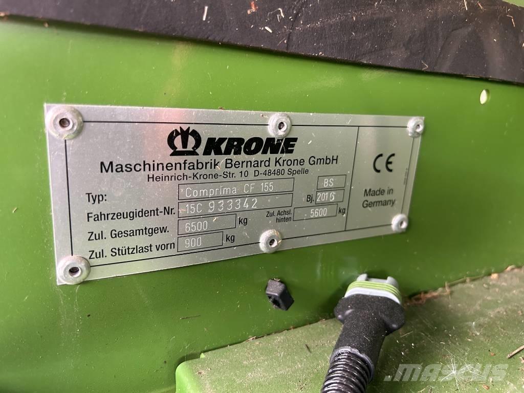 Krone CF155XC Рулонні прес-підбирачі