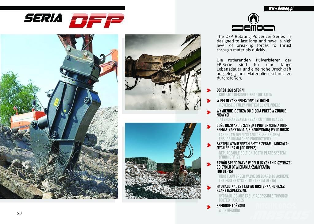  DEMOQ DFP18 Будівельні роздрібнювачі