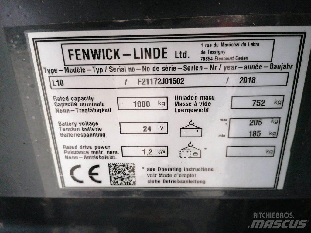 Linde L10 Ручний візок