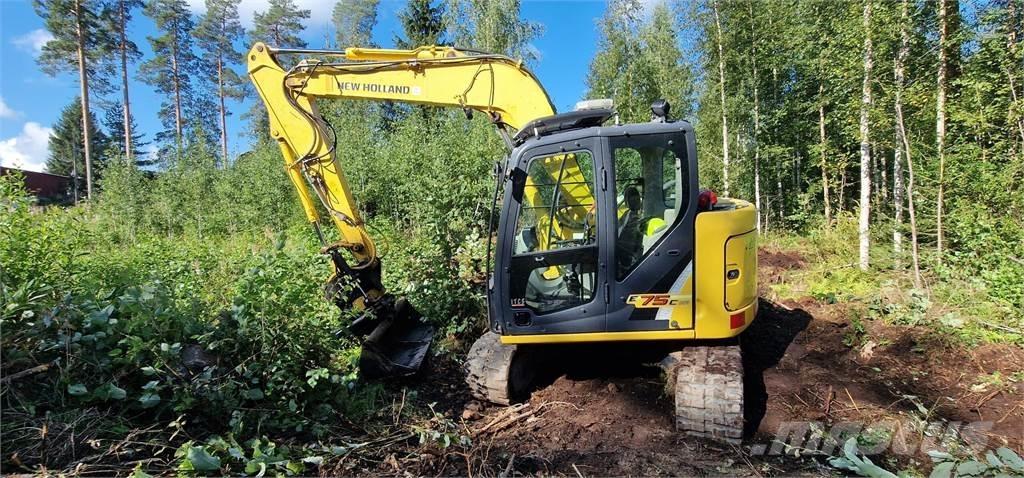 New Holland E75CSR Гусеничні екскаватори