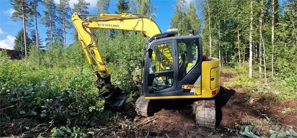 New Holland E75CSR Гусеничні екскаватори