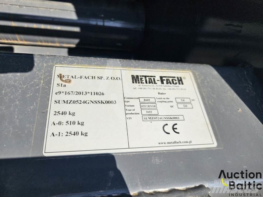 Metal-Fach Z 602 Інше обладнання для вантажних і землекопальних робіт