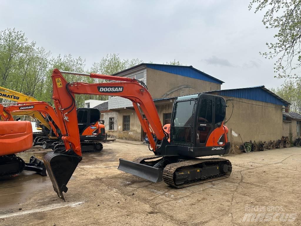 Doosan DX 60 Міні-екскаватори < 7т