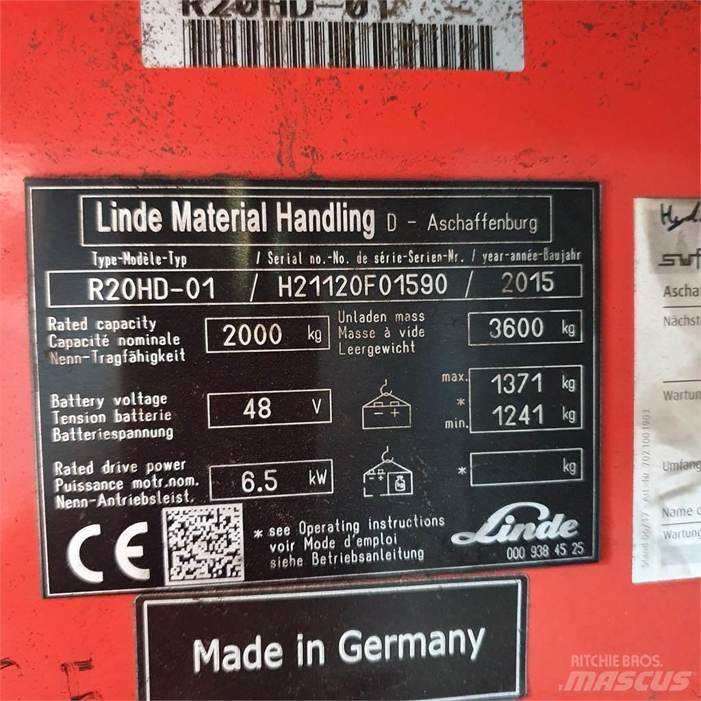Linde R20HD Річ-трак із високим підйомом