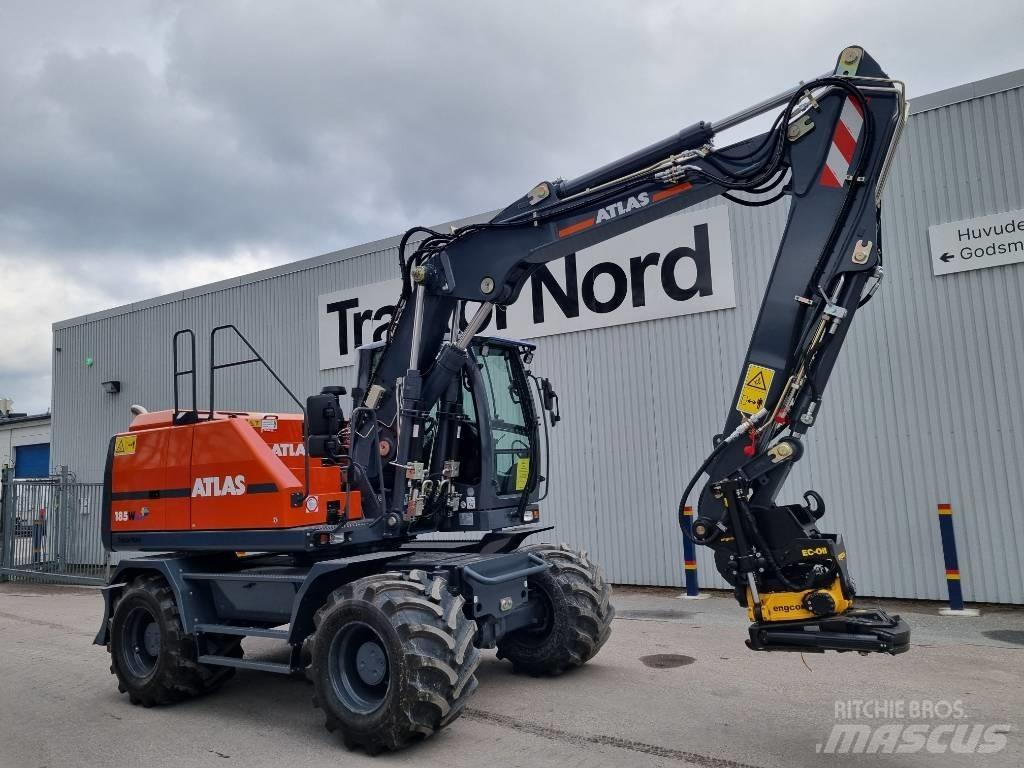 Atlas 185W blue Колісні екскаватори