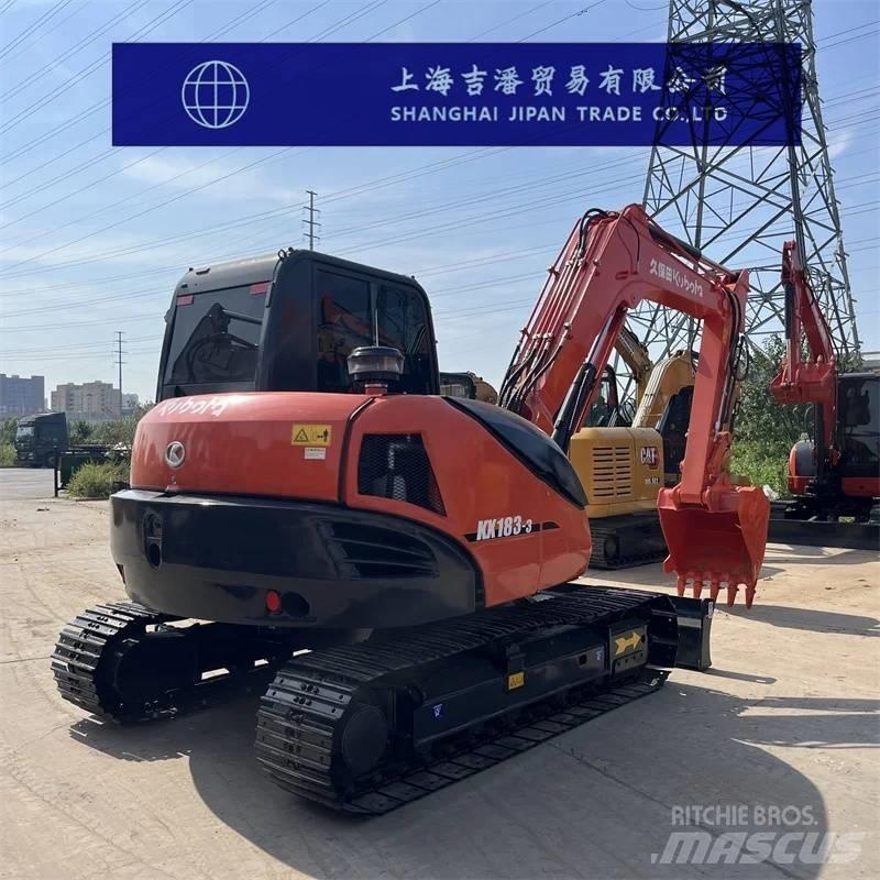 Kubota KX 183 Середні екскаватори 7т. - 12т.