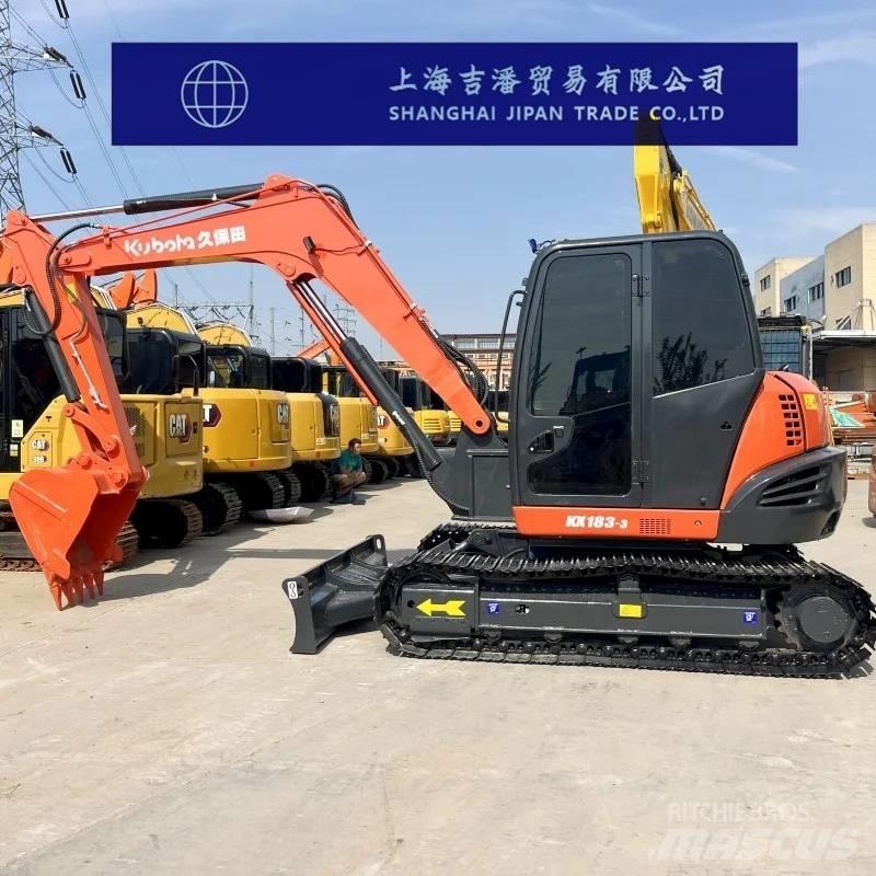 Kubota KX 183 Середні екскаватори 7т. - 12т.
