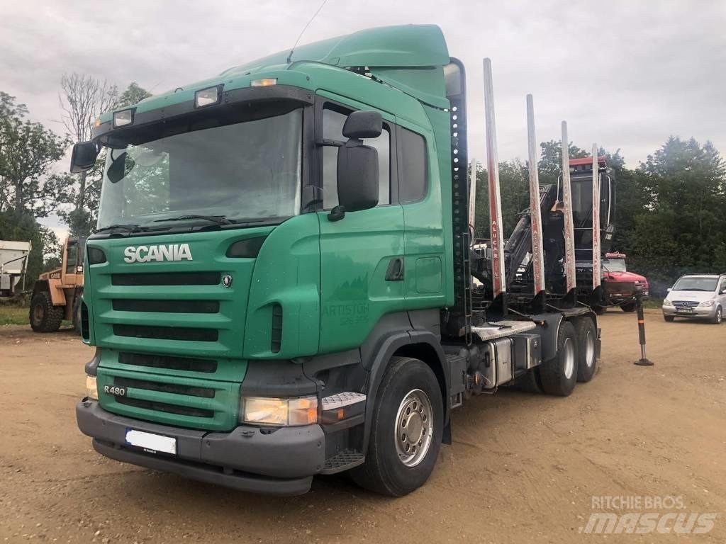 Scania R 480 Лісовози