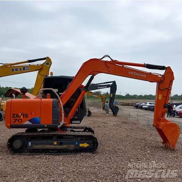 Hitachi ZX 70 Міні-екскаватори < 7т