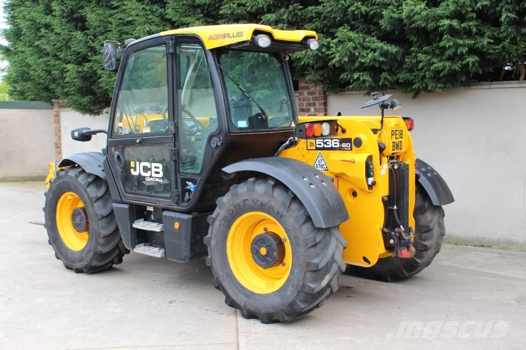 JCB 536-60 Agri-Plus Телескопічний навантажувач