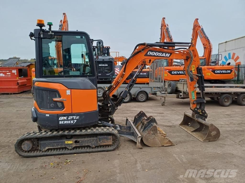 Doosan DX 27 Z - 7 Міні-екскаватори < 7т