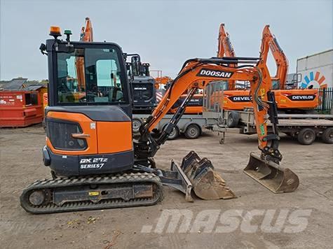 Doosan DX 27 Z - 7 Міні-екскаватори < 7т