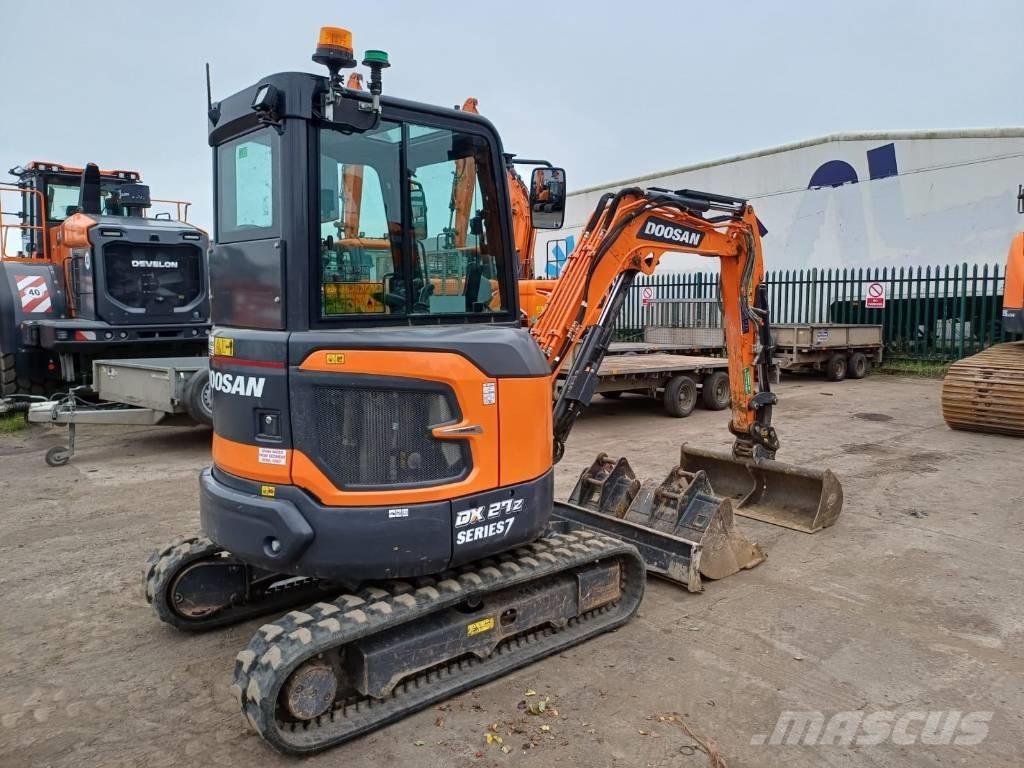 Doosan DX 27 Z - 7 Міні-екскаватори < 7т