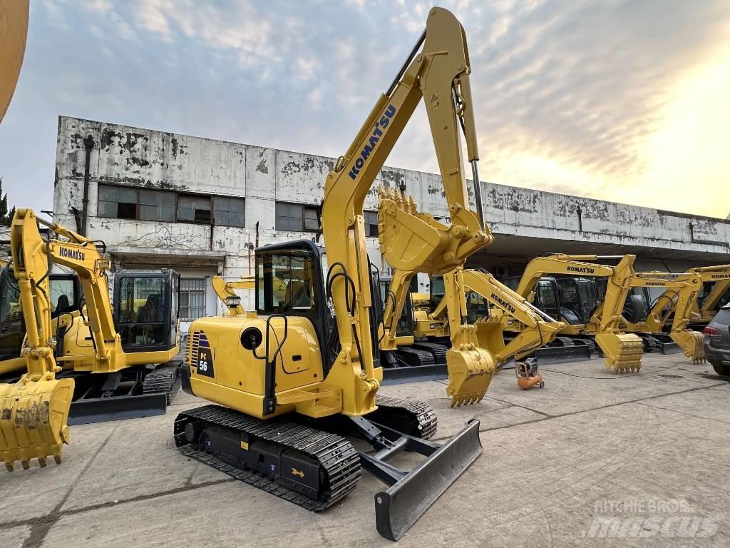 Komatsu PC56-7 Міні-екскаватори < 7т