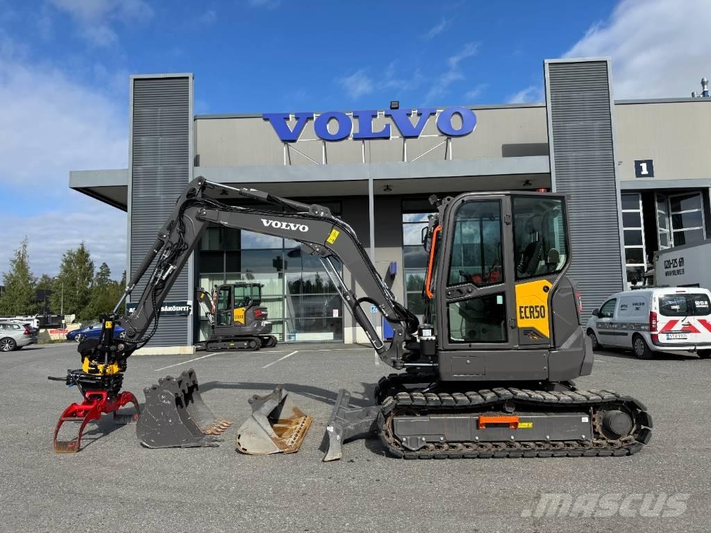 Volvo ECR 50 F Міні-екскаватори < 7т
