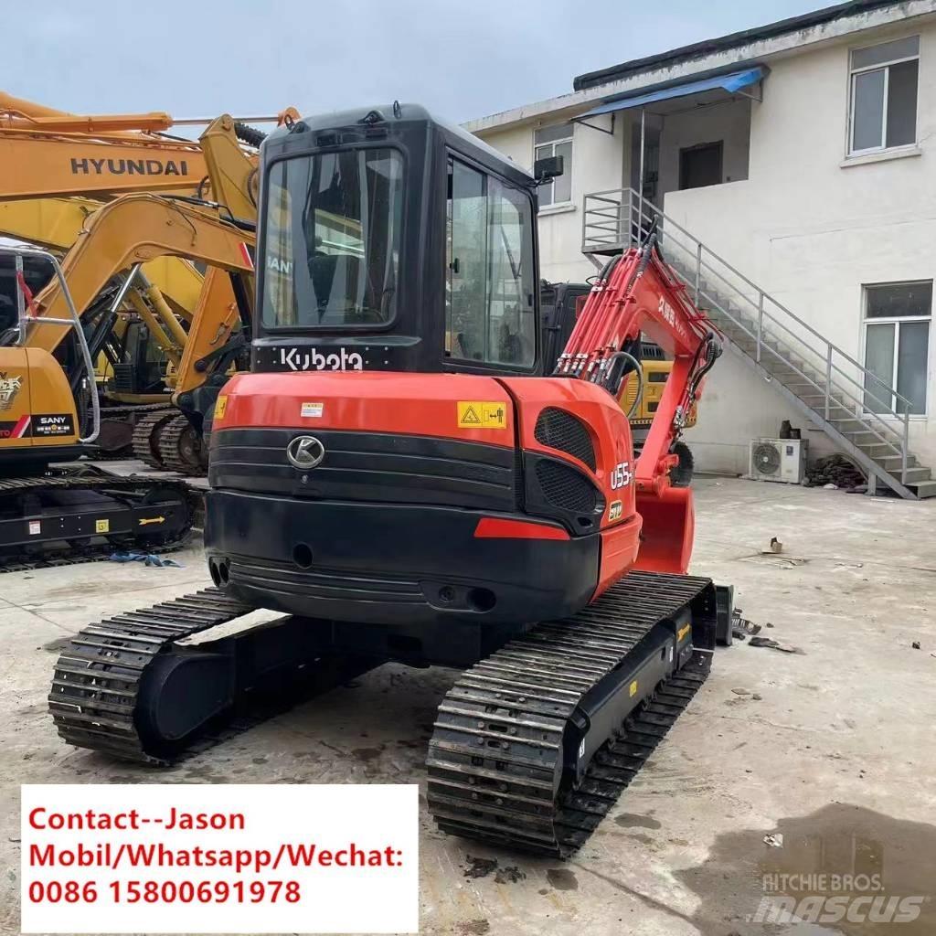 Kubota U55-5 Міні-екскаватори < 7т